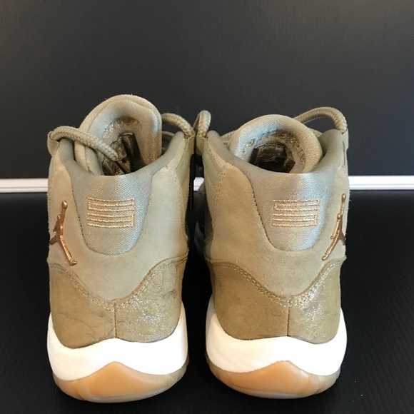 Women’s Air Jordan 11 Retro ‘Olive Lux’ - Picture 5 of 8